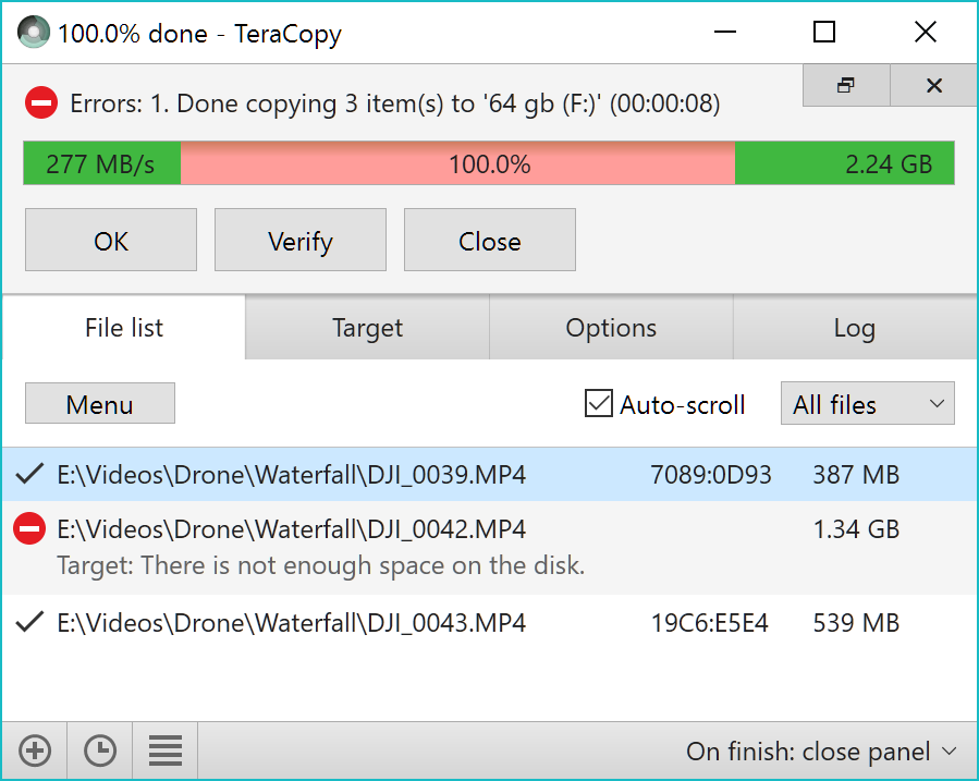 TeraCopy for Windows - Code Sector